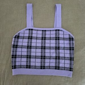 NWOT Forever 21 Plaid Top - Size M